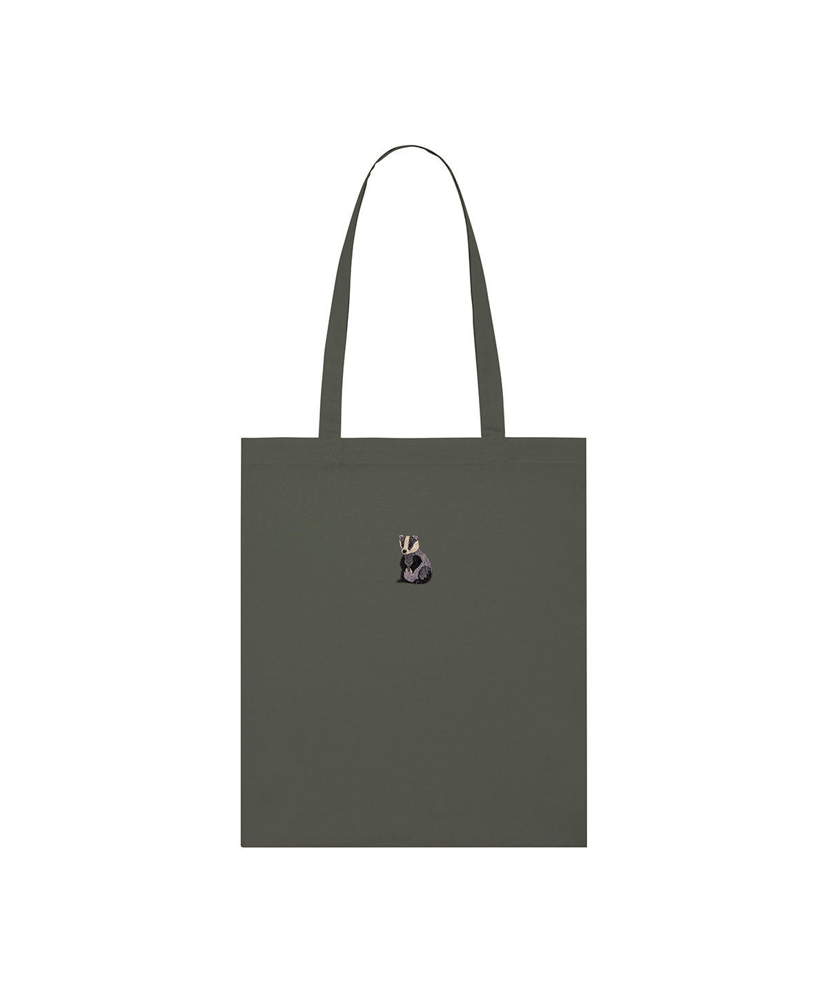 Badger Embroidered Tote Bag