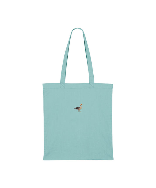Greylag Goose Embroidered Tote Bag