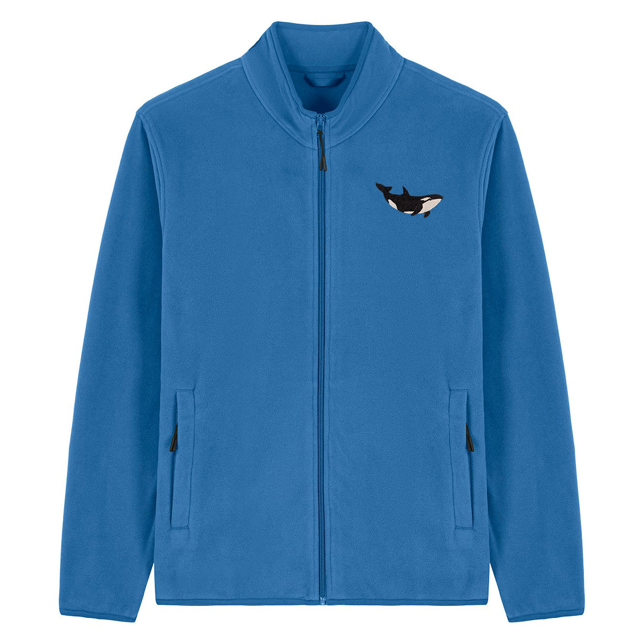 Orca Embroidered Men's Fleece Jacket