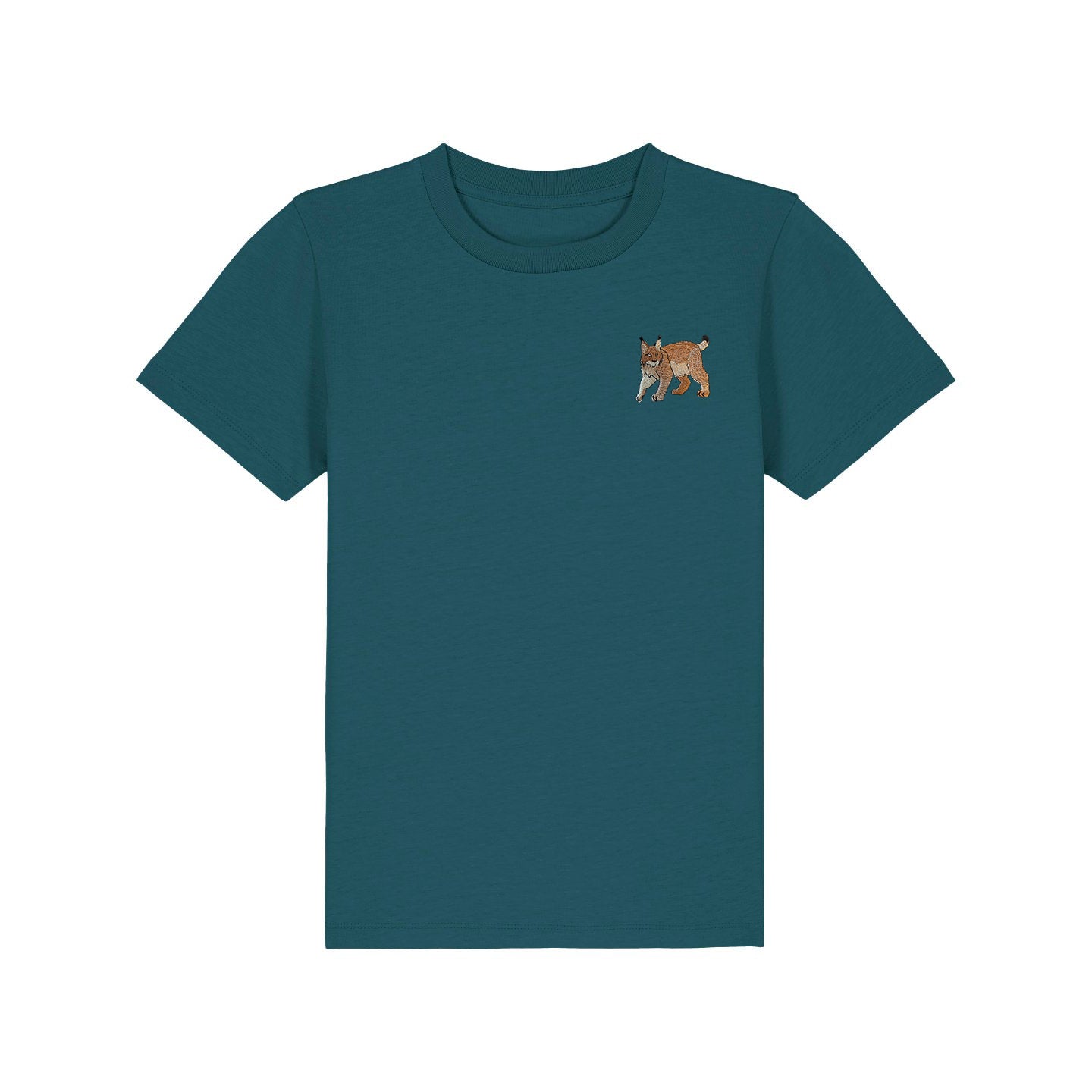 Lynx Embroidered Kids T-Shirt