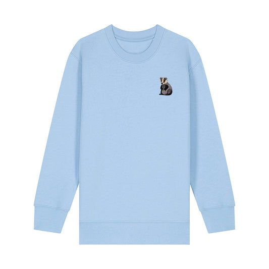Badger Embroidered Kids Jumper