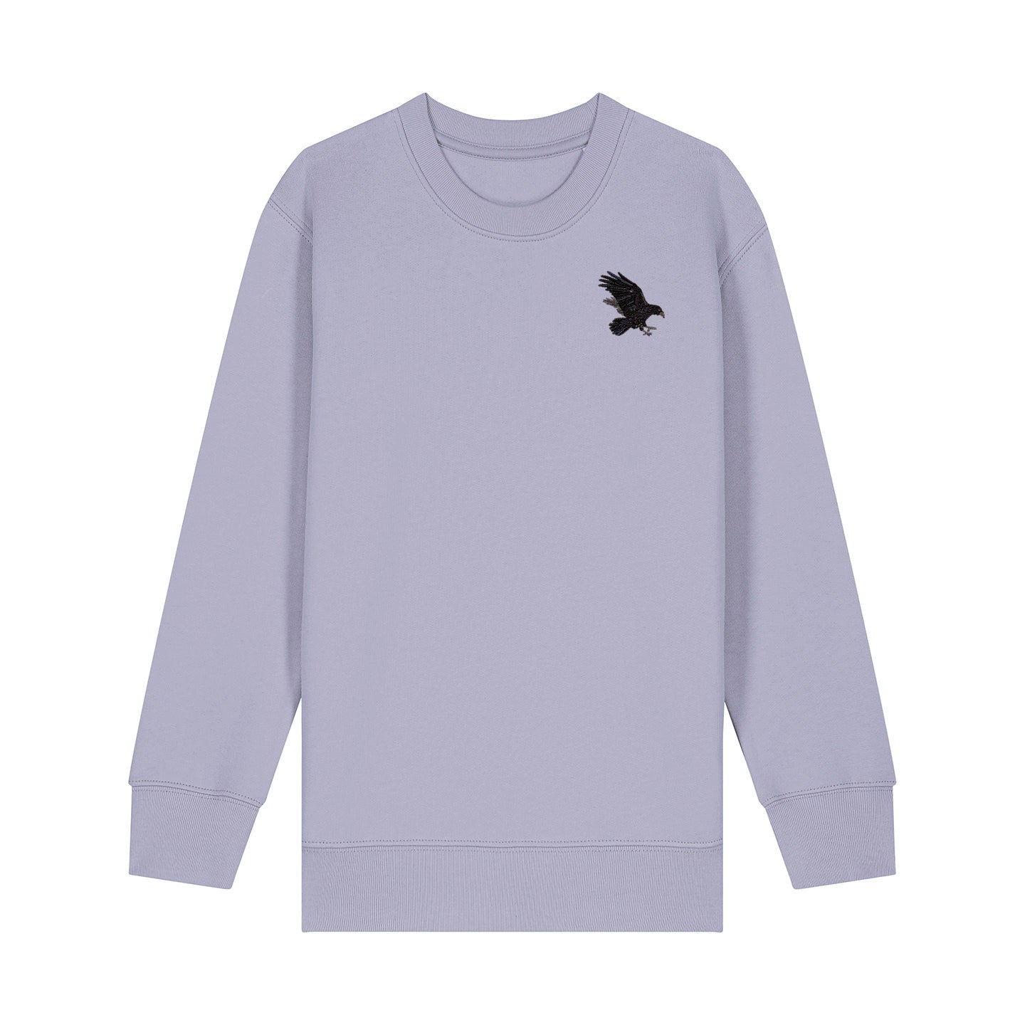 Raven Embroidered Kids Jumper