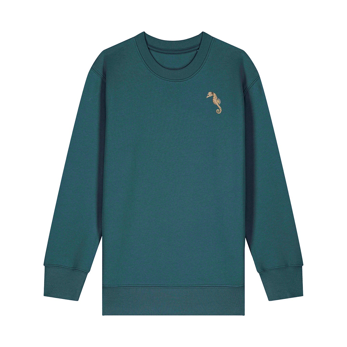 Seahorse Embroidered Kids Jumper