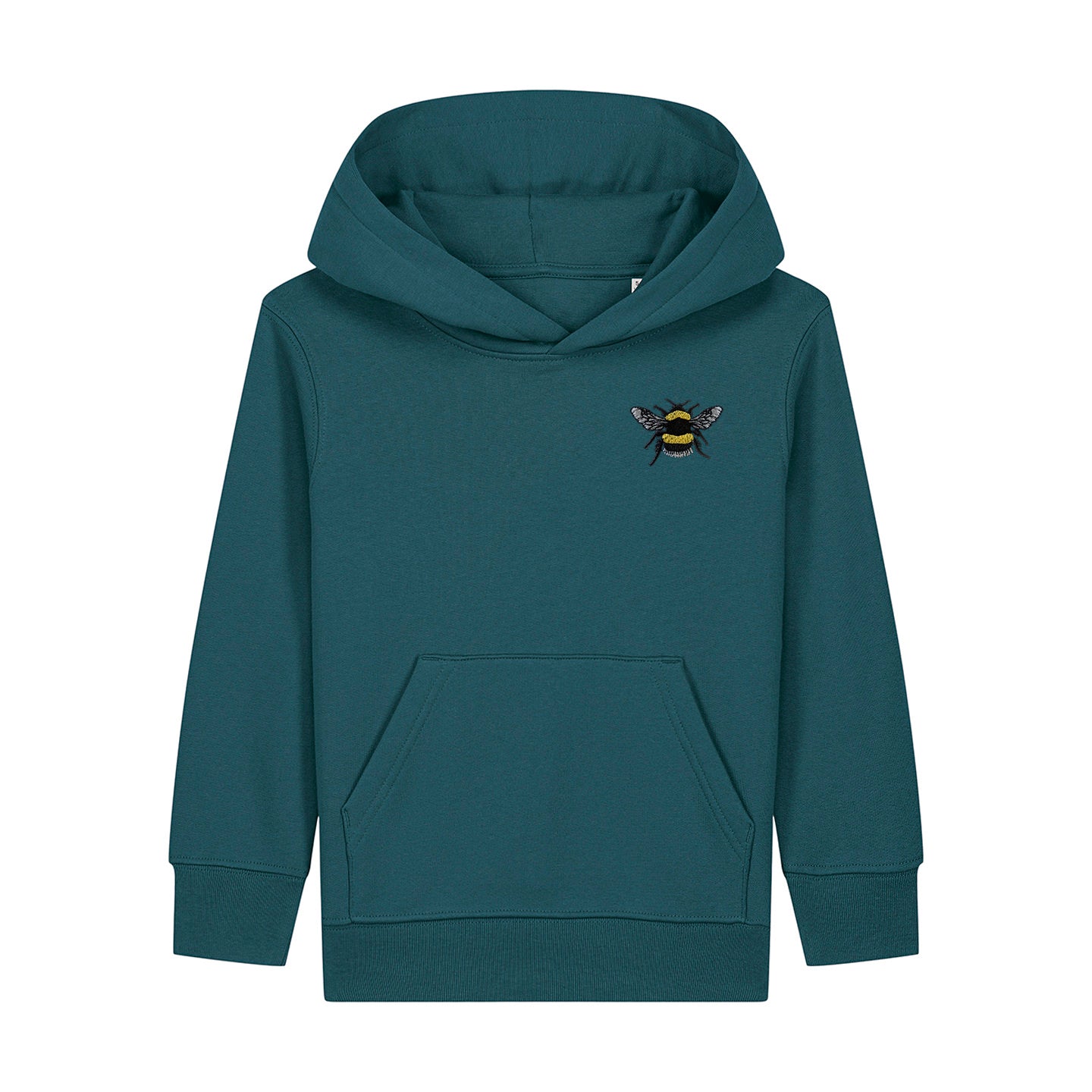 Bumblebee Embroidered Kids Hoodie