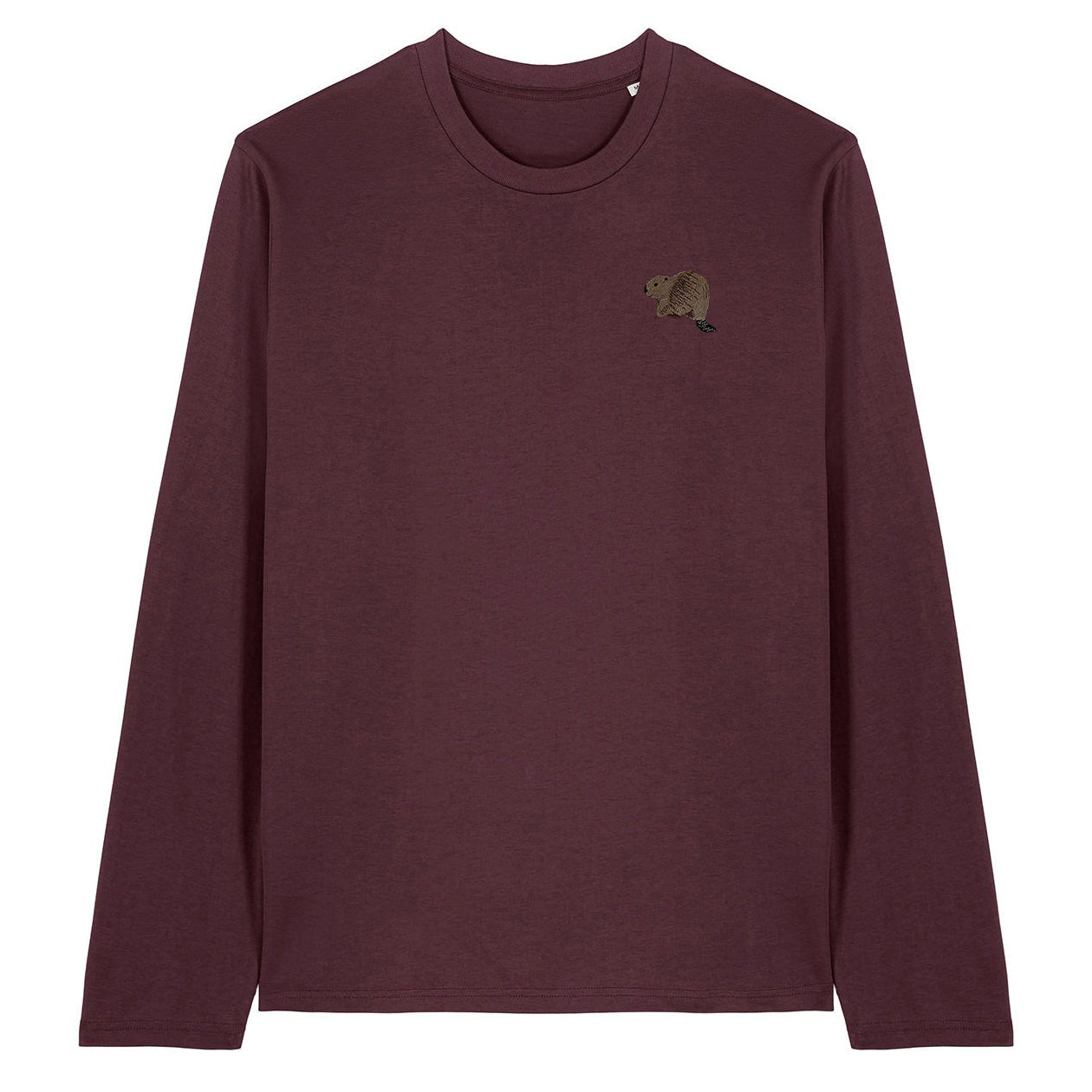 Beaver Riverside Embroidered Long Sleeve T-Shirt
