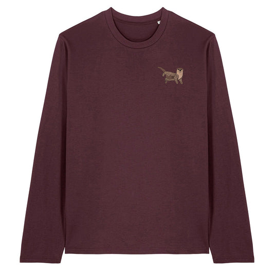 Otter Embroidered Long Sleeve T-Shirt