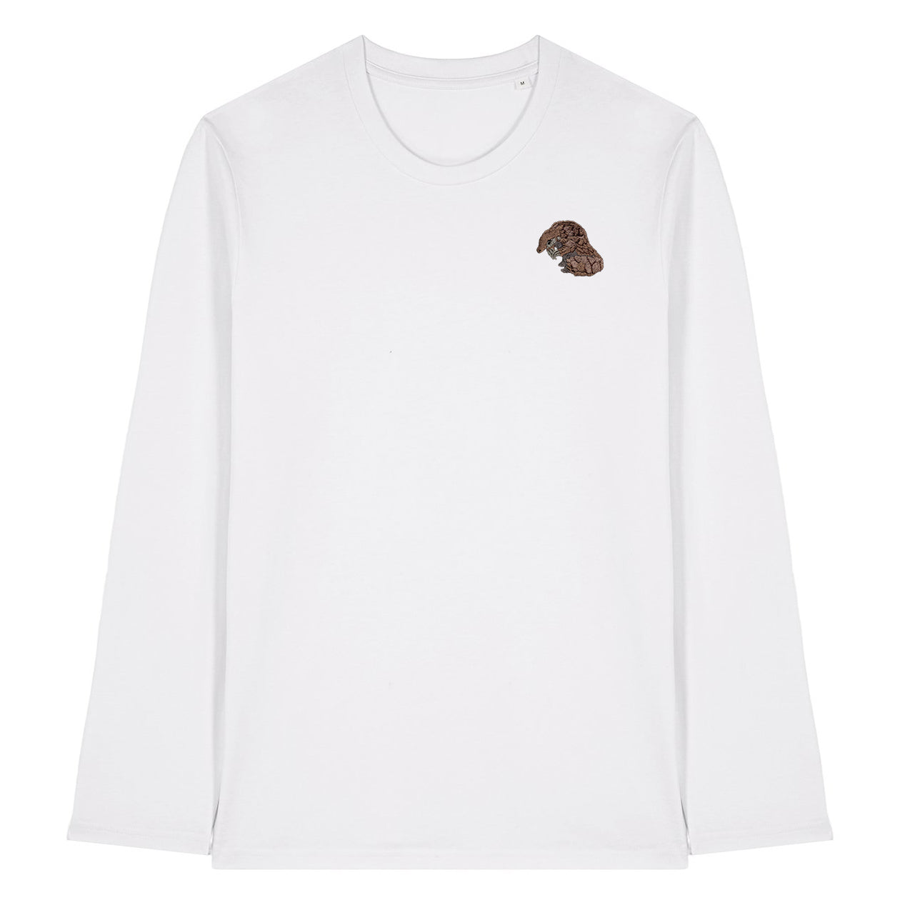 Pangolin Embroidered Long Sleeve T-Shirt