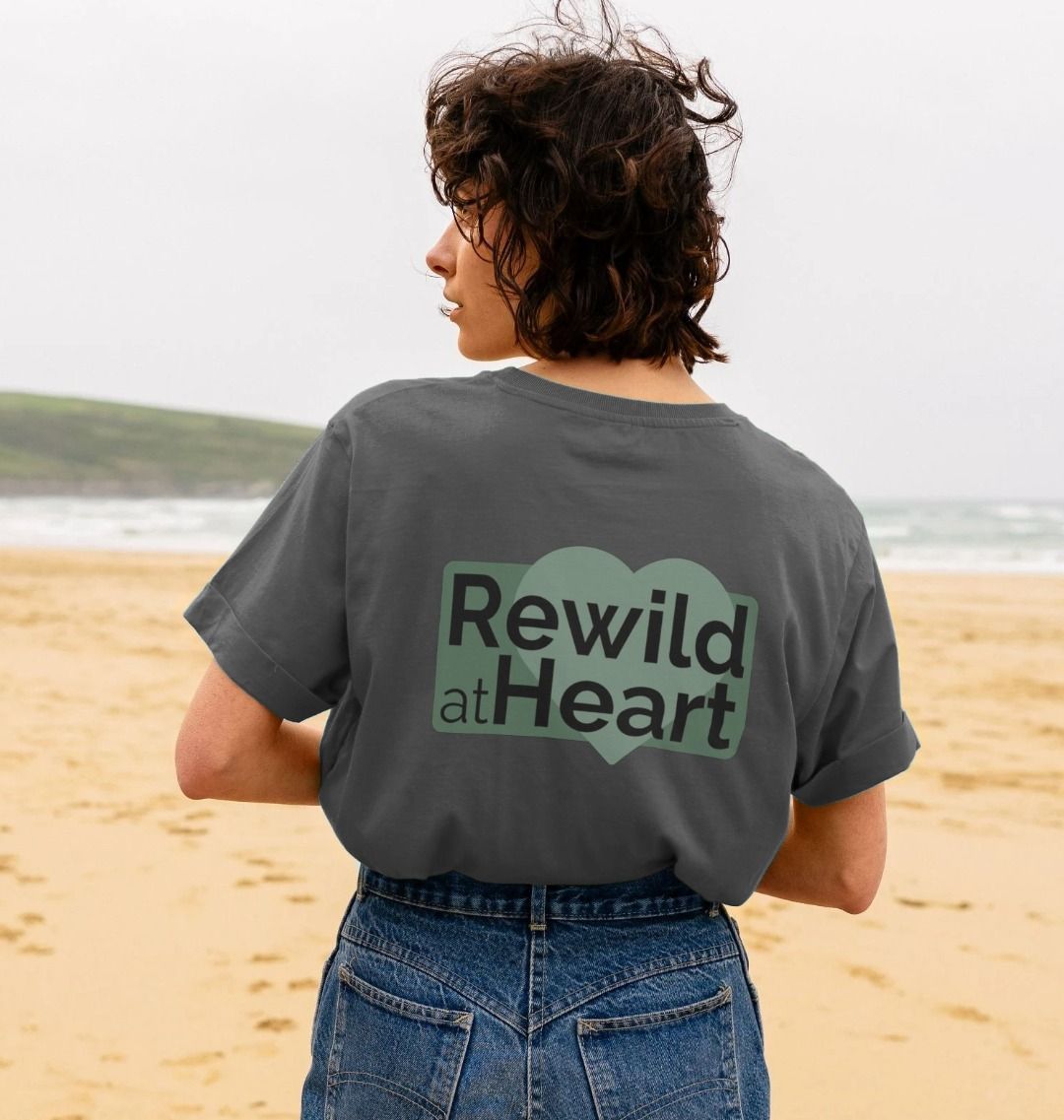 Rewild at Heart Logo | Women's Relaxed Fit T-Shirt