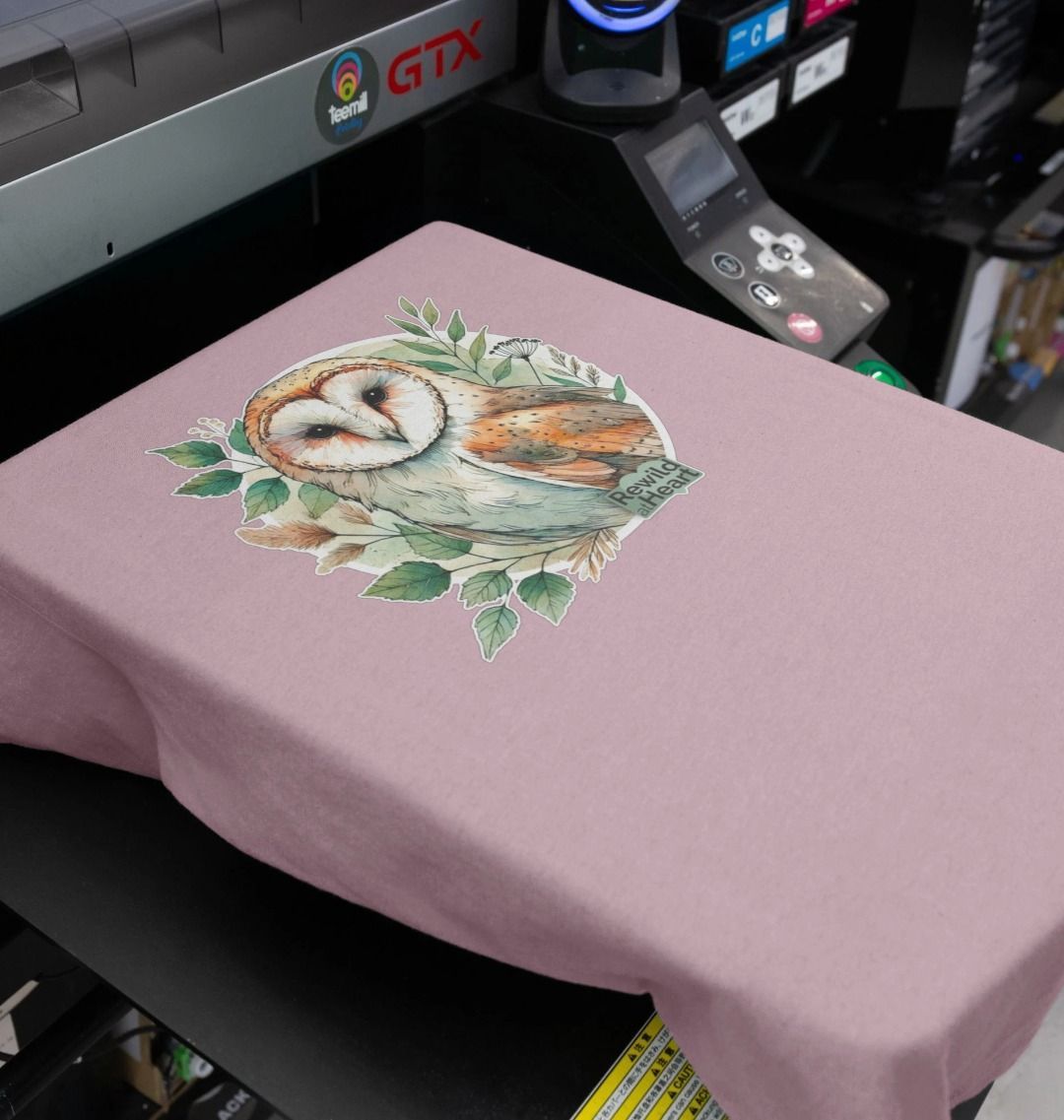 Barn Owl Woodland Women's Relaxed-Fit T-Shirt