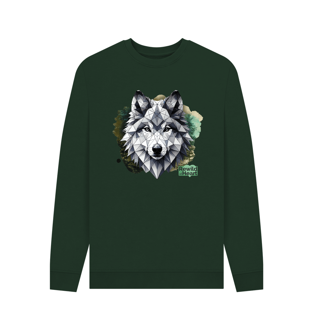 Evergreen Printed Sweater Front