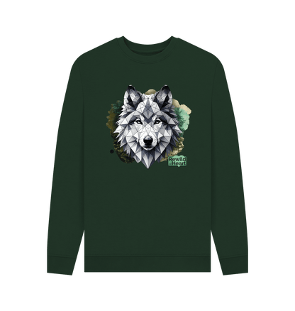 Evergreen Printed Sweater Front