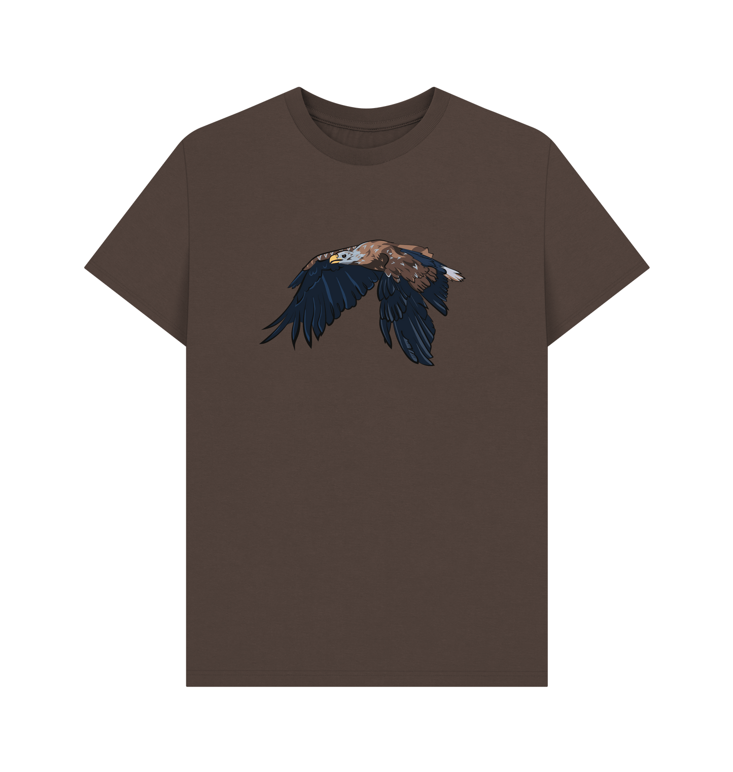 Chocolate Printed T-shirt Front