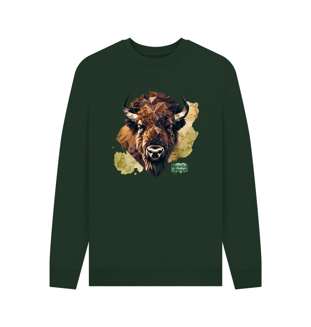 Evergreen Printed Sweater Front