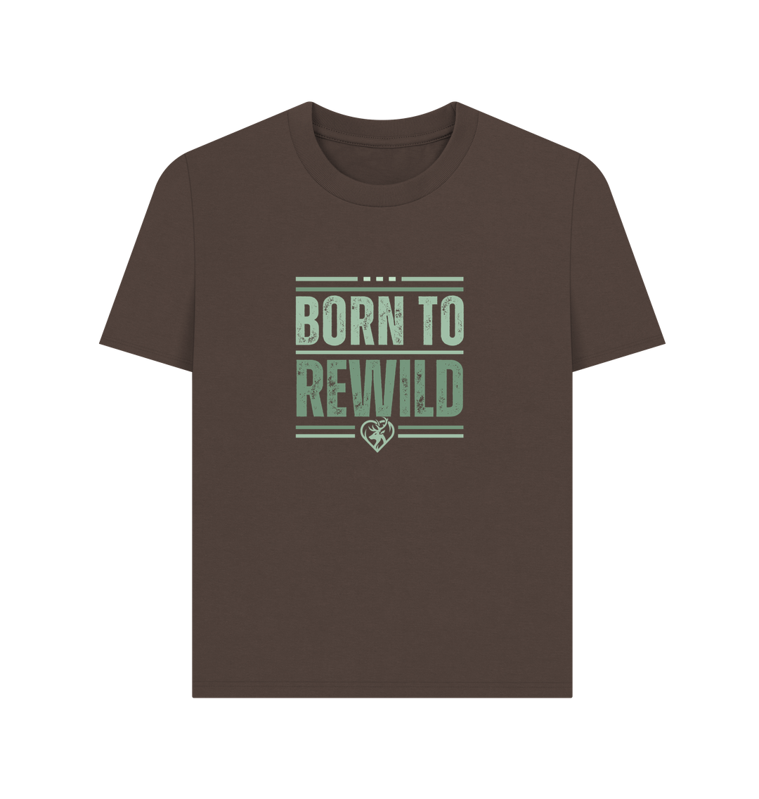 Chocolate Born to Rewild, Women's Classic T-Shirt