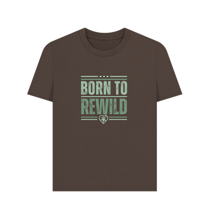 Chocolate Born to Rewild, Women's Classic T-Shirt