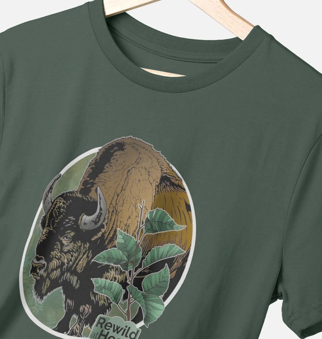 Bison Woodland Men's T-Shirt