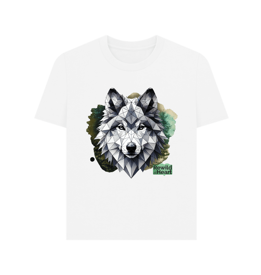 White Wolf Wilderness Women's Classic T-Shirt