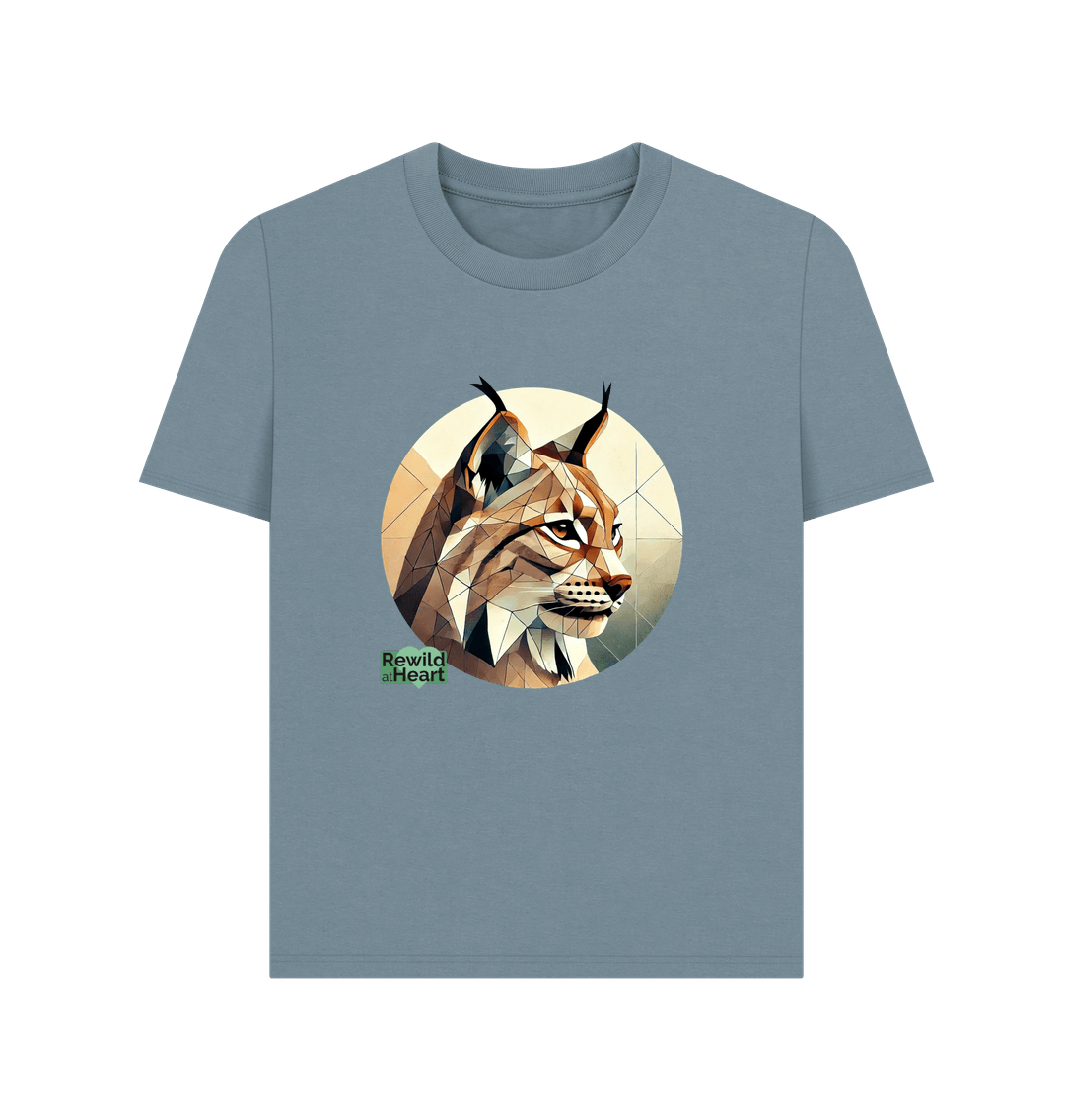 Stone Blue Lynx Connection Women's Classic T-Shirt