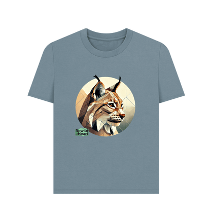 Stone Blue Lynx Connection Women's Classic T-Shirt