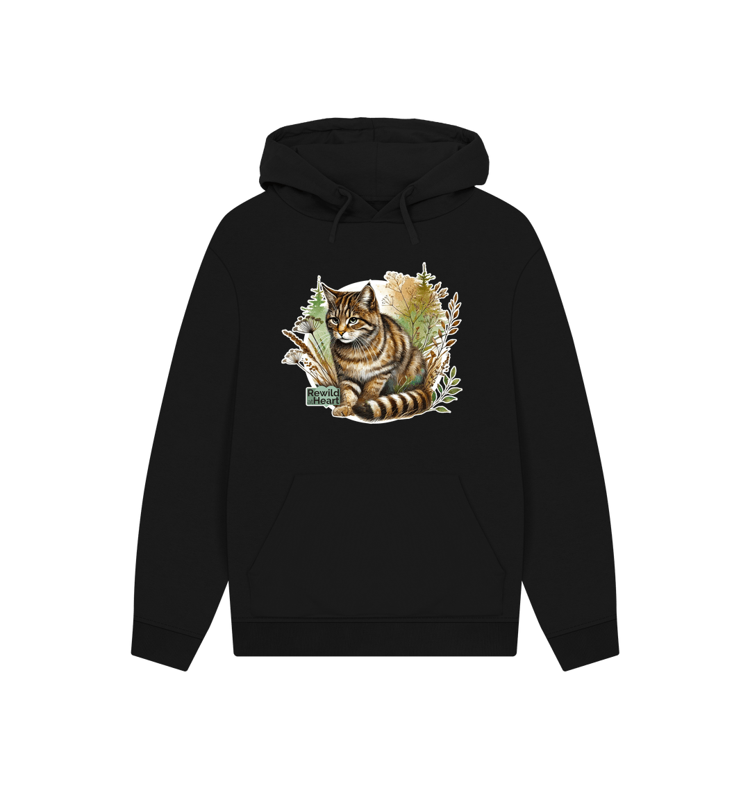 Black Wildcat Wilderness Hoodie