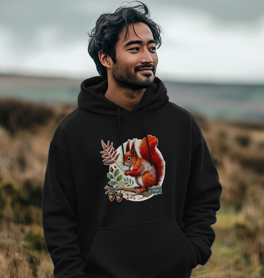 Red Squirrel Oak Hoodie