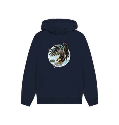 Navy White-Tailed Eagle Flight Hoodie