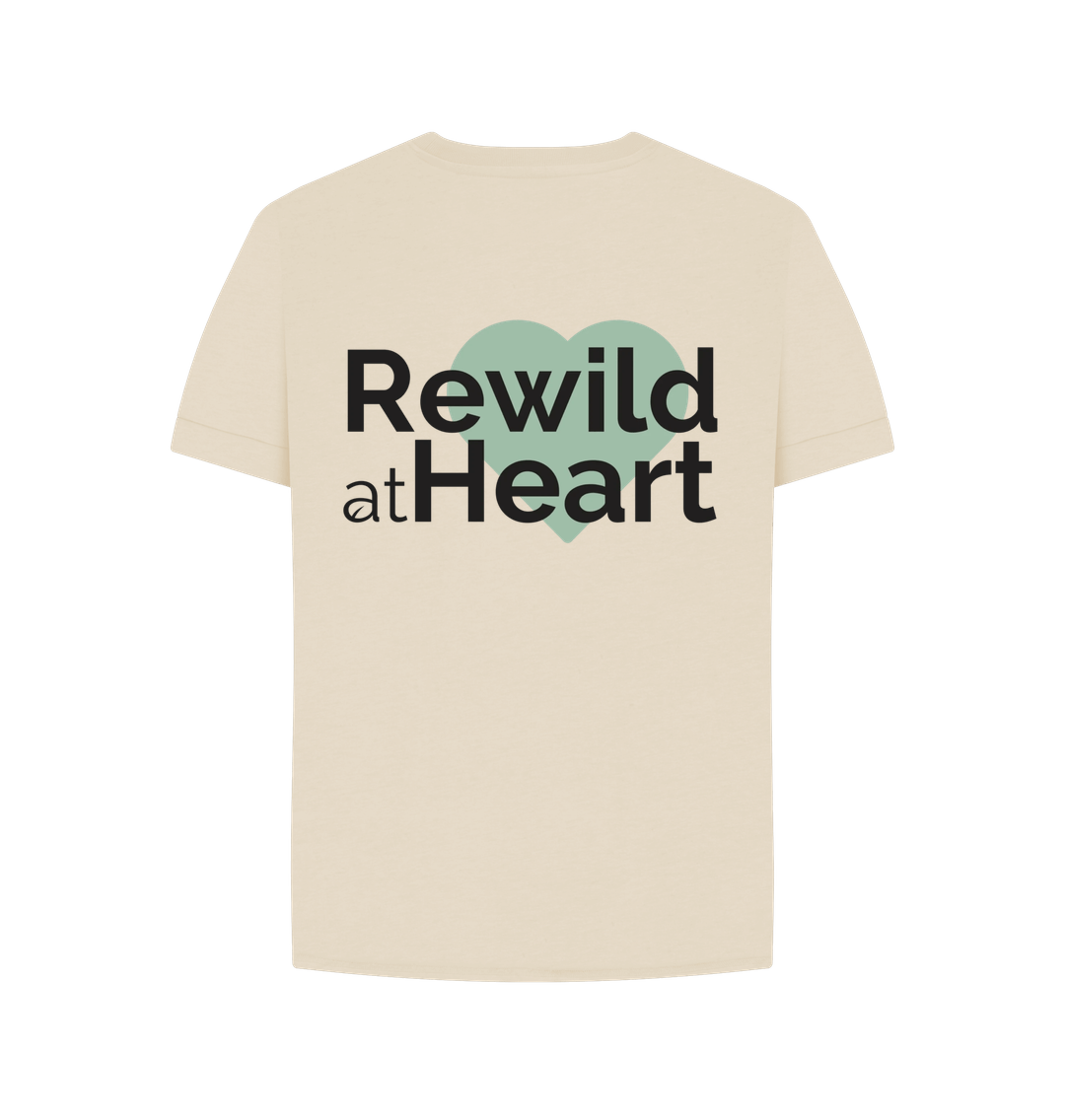 Rewild at Heart Logo | Women's Relaxed Fit T-Shirt