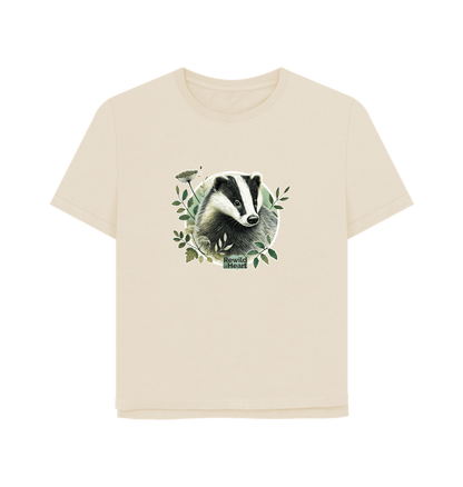 Oat Badger Wanderer Women's Relaxed-Fit T-Shirt