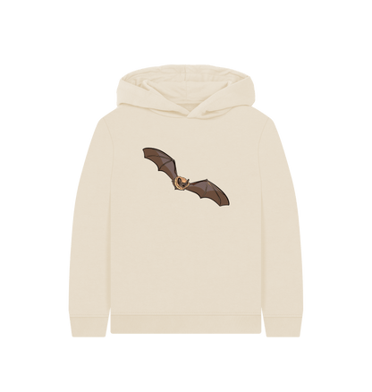 Oat Printed Kids Hoodie Front