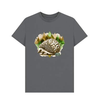 Slate Grey Hedgehog Men's T-Shirt