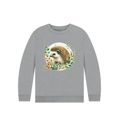 Athletic Grey Hedgehog Harmony Kids Jumper