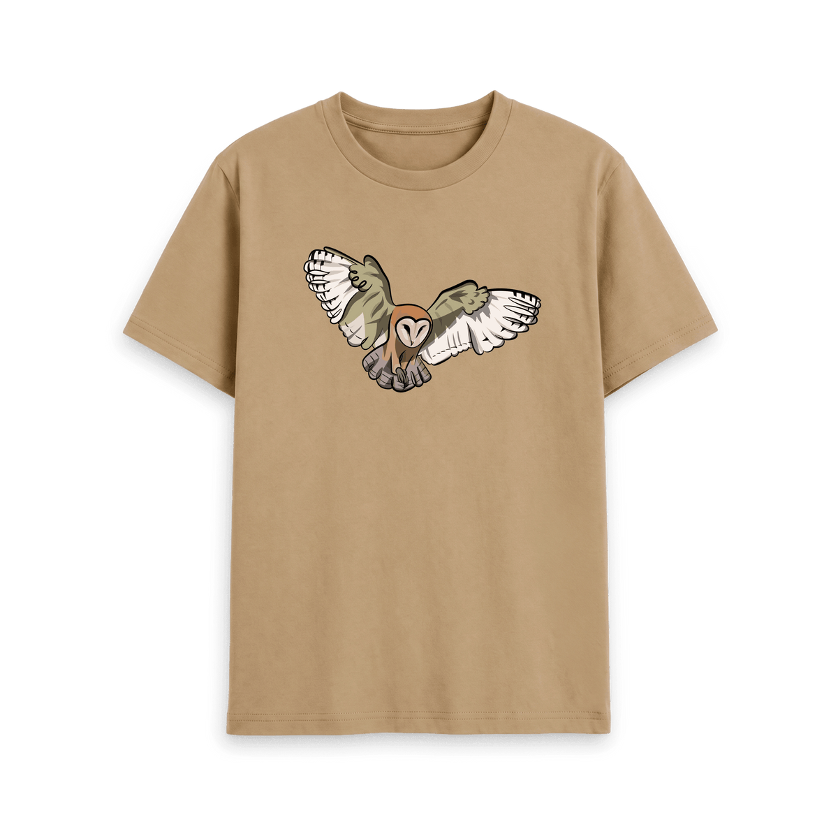 Sand Printed T-shirt Front