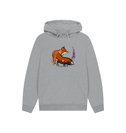 Athletic Grey Printed Hoody Front