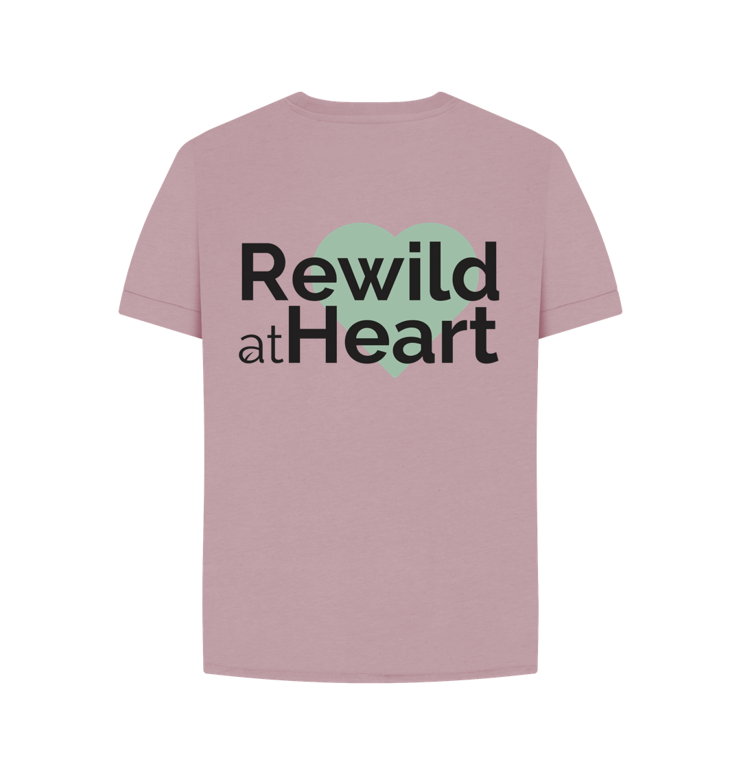 Rewild at Heart Logo | Women's Relaxed Fit T-Shirt