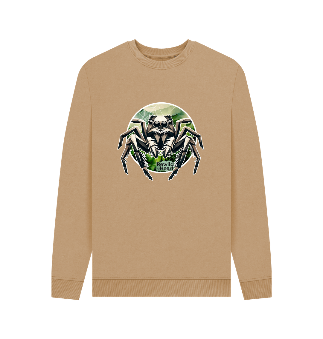 Sand Wild Jumping Spider Men's Jumper