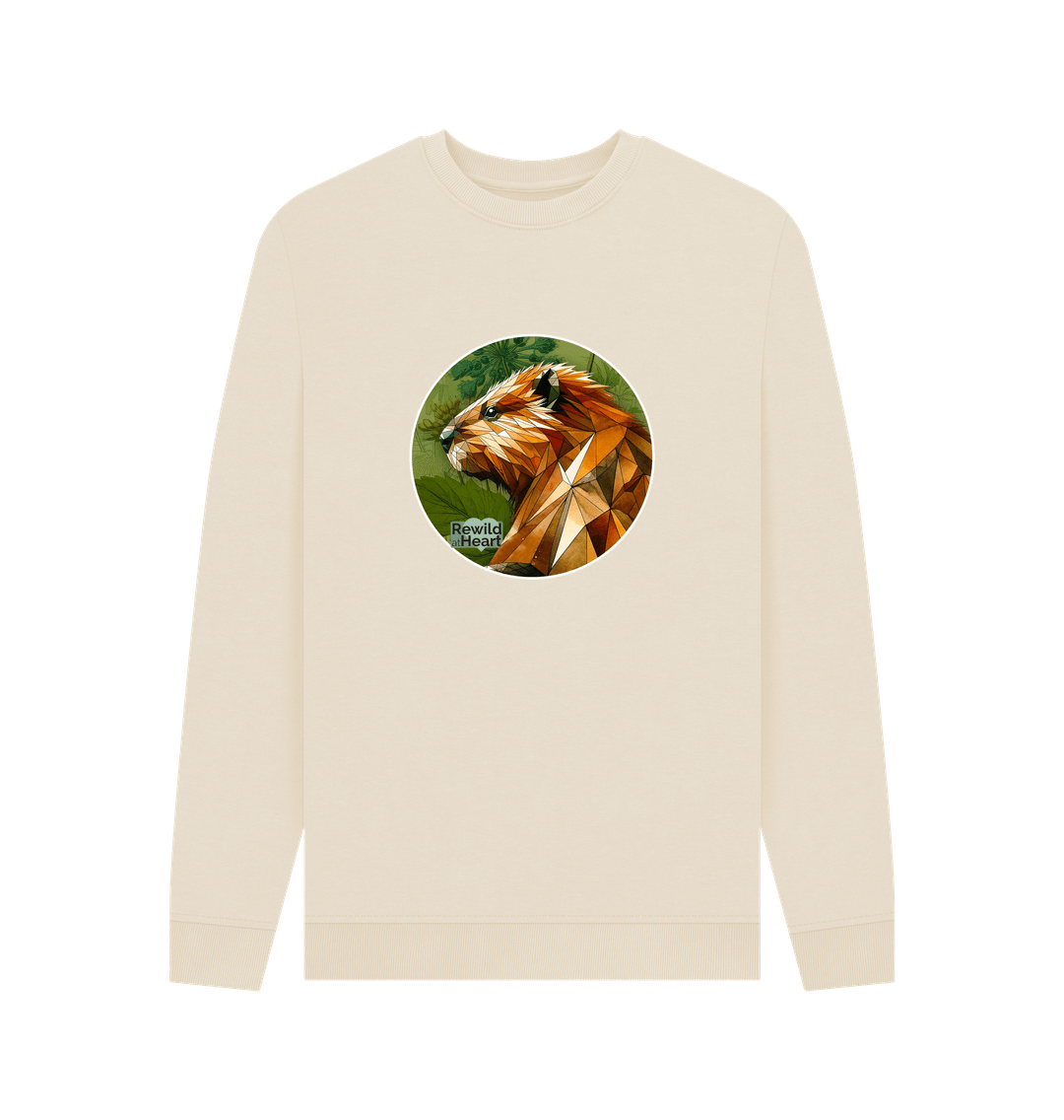 Oat Beaver Botanical Men's Sweater