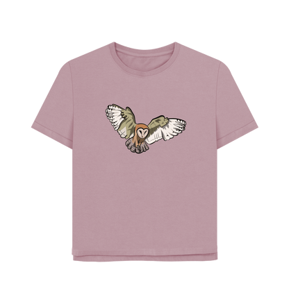 Mauve Printed T-shirt Front