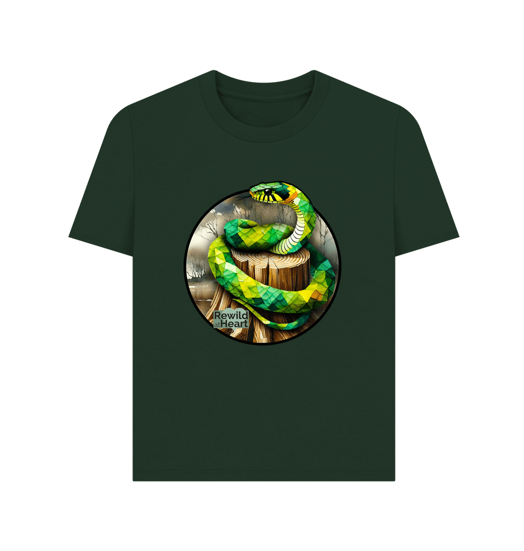 Evergreen Grass Snake Marsh Women's Classic T-Shirt