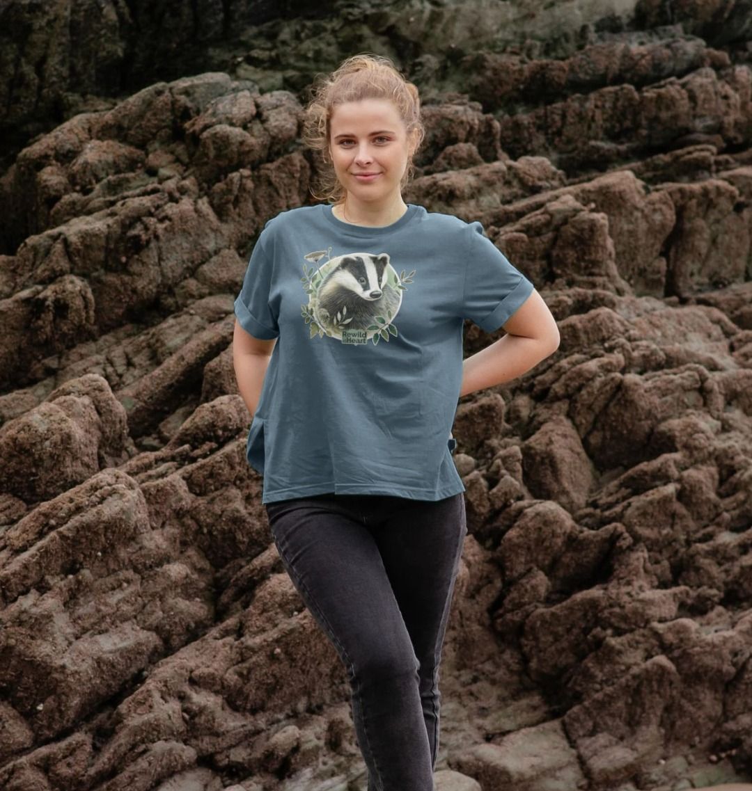 Badger Wanderer Women's Relaxed-Fit T-Shirt