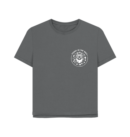 Slate Grey Printed T-shirt