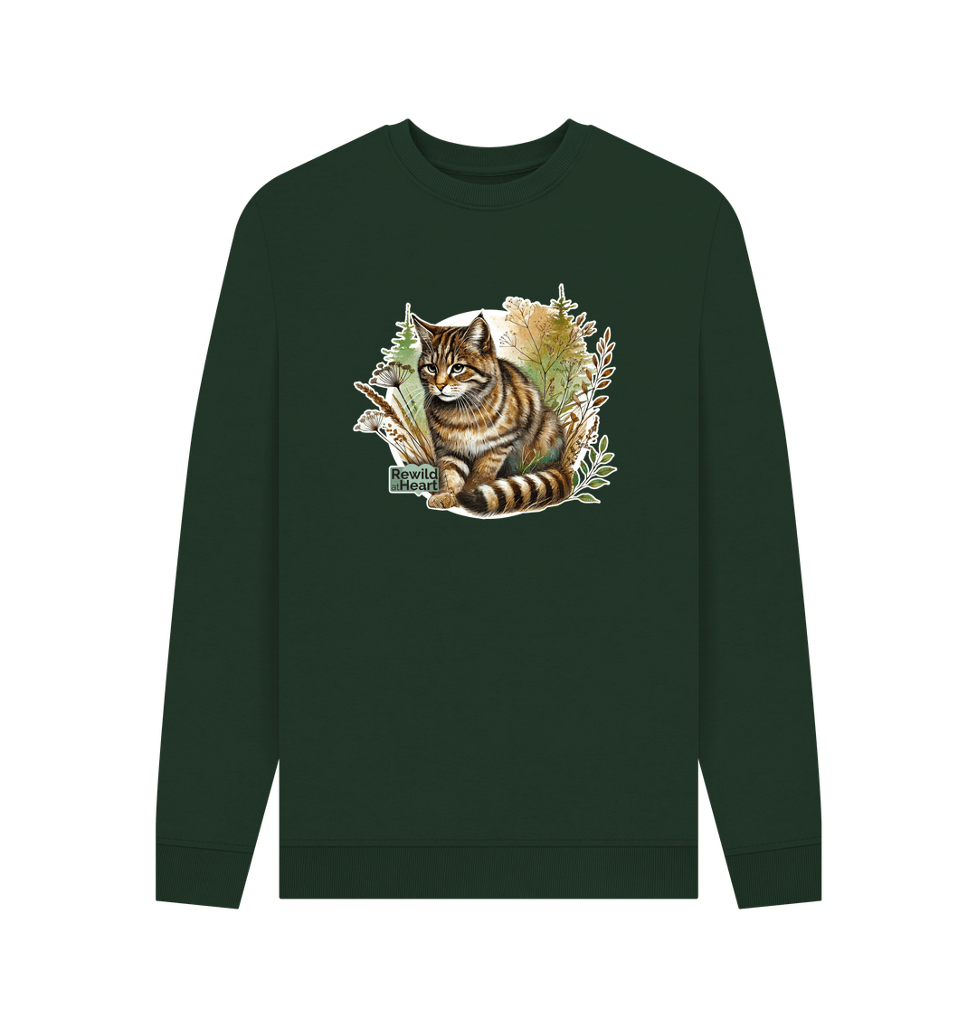 Evergreen Printed Sweater Front