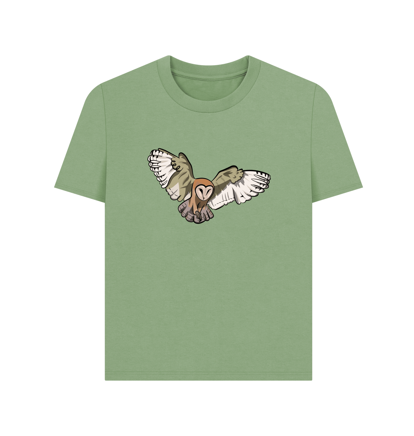 Sage Printed T-shirt Front