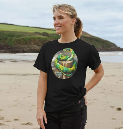 Grass Snake Marsh Women's Relaxed-Fit T-Shirt