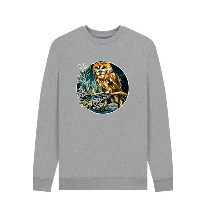 Light Heather Tawny Owl Men's Sweater