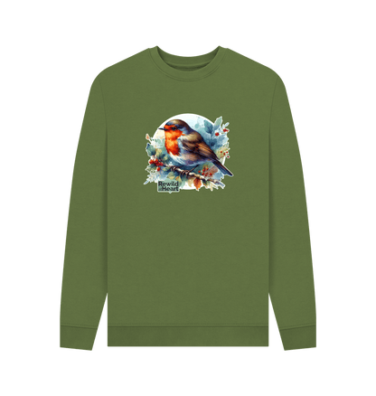 Khaki Robin Redbreast Men's Sweater