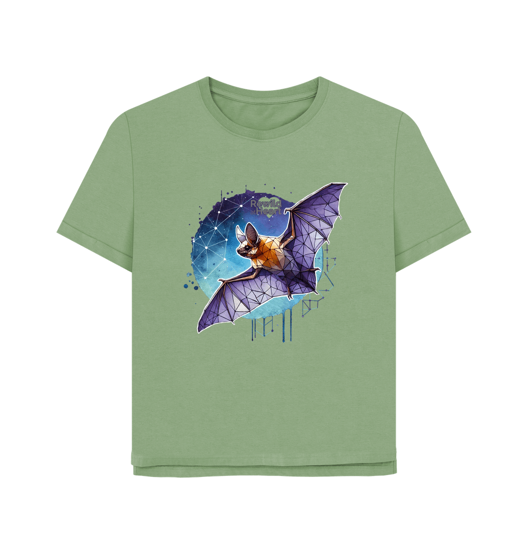 Sage Bat Summer | Women's Relaxed-Fit T-Shirt