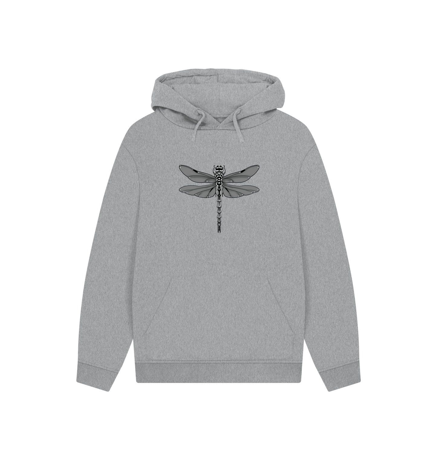 Athletic Grey Printed Hoody Front