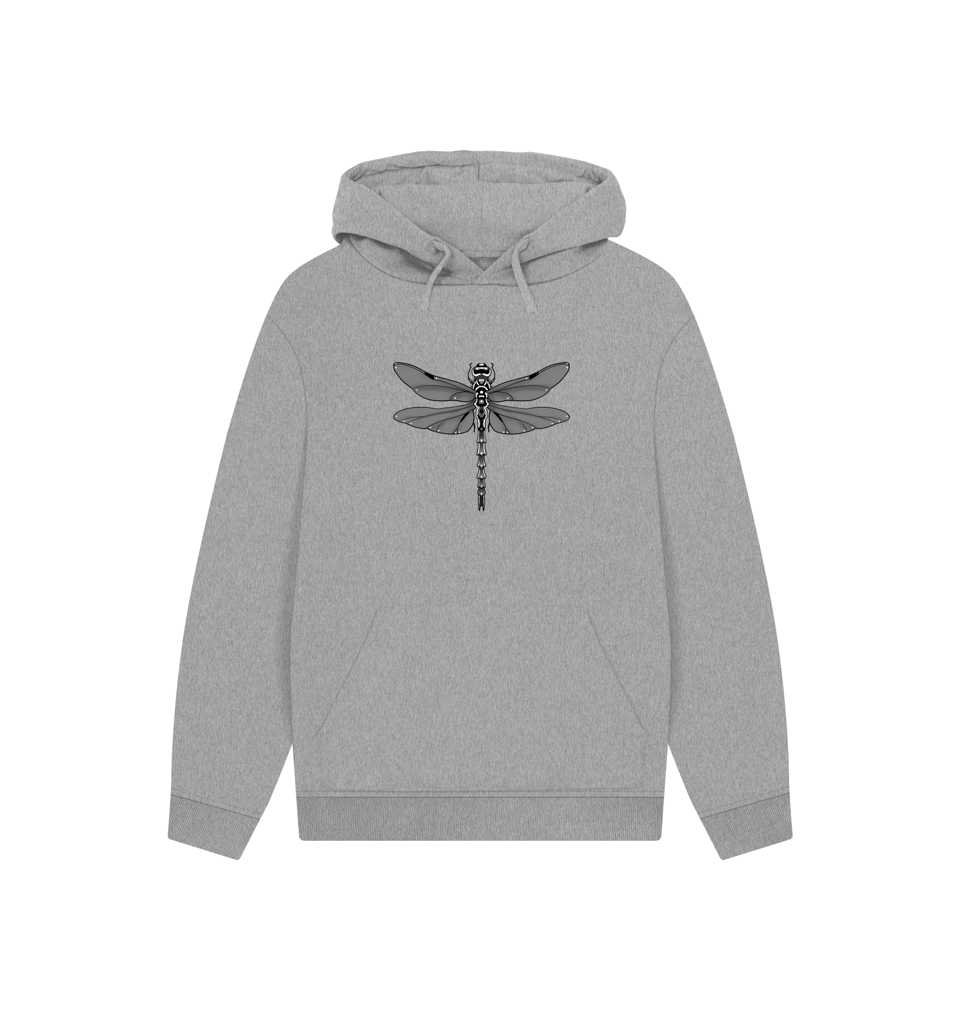 Athletic Grey Printed Hoody Front