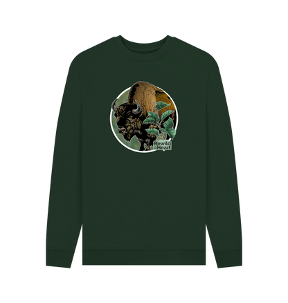 Evergreen Printed Sweater Front