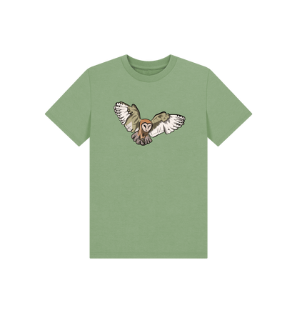 Sage Printed Kids T-Shirt Front